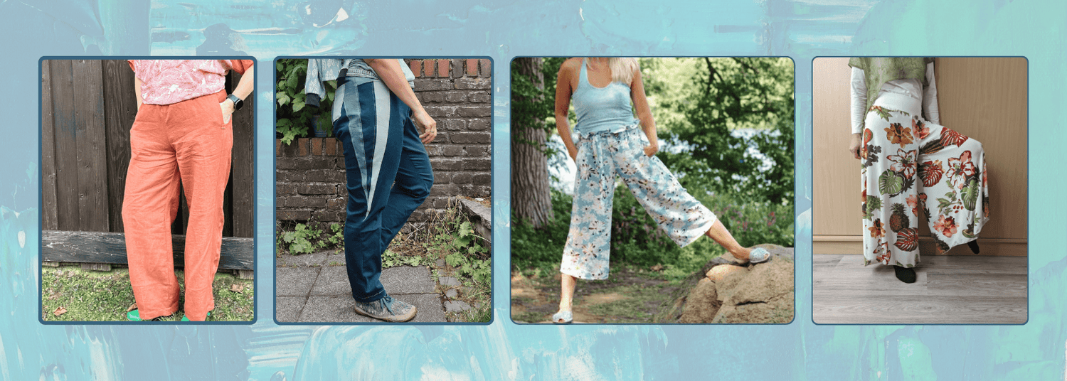Hose nähen: Einstieg in bequeme Hosen mit Gummibund