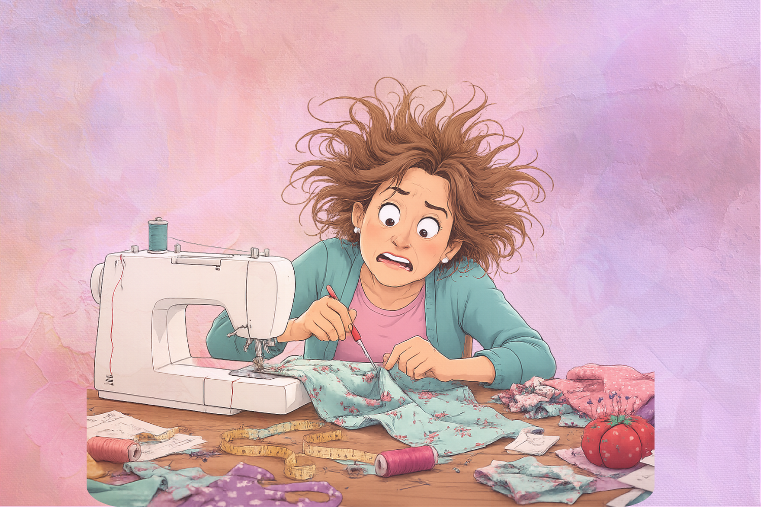 10 Nähfehler, die Anfänger vermeiden können