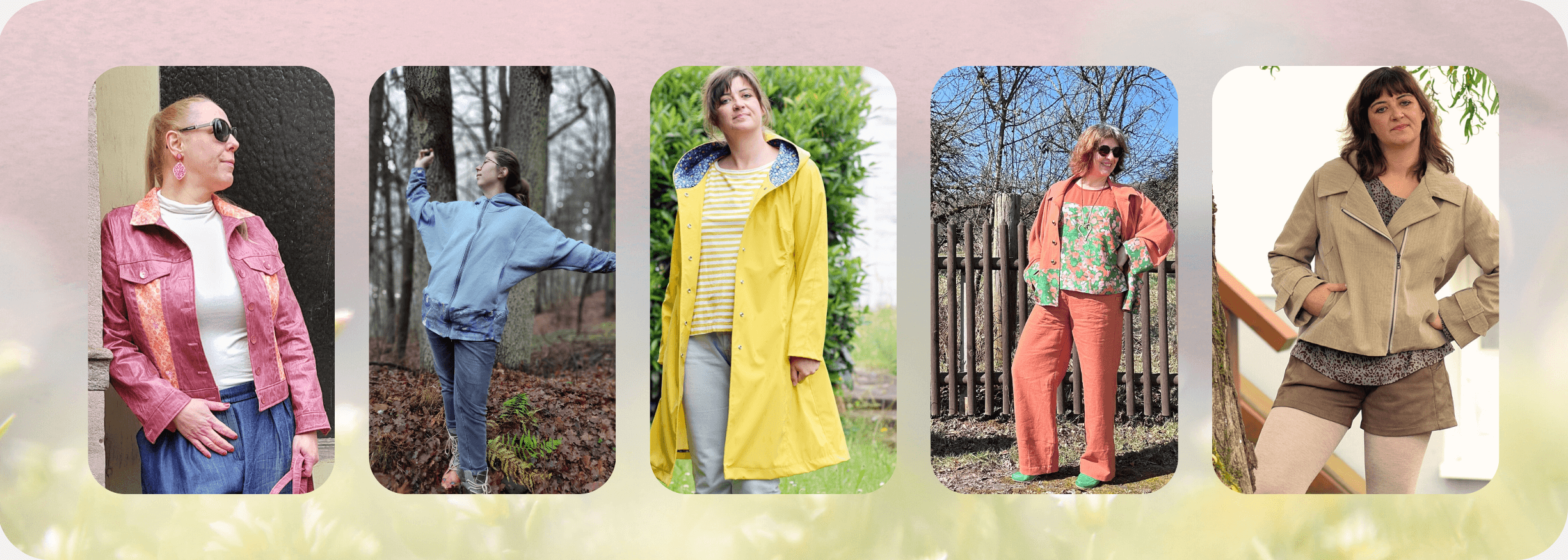 Welcher Stoff eignet sich für eine kurze Übergangsjacke im Frühling und Herbst?