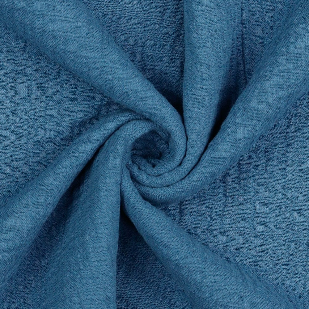 Fine Cotton Double Muslin Uni