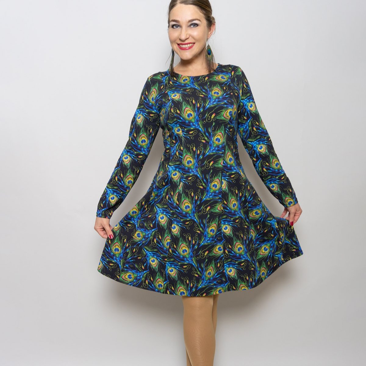 Schnittmuster Jasmin Bahnenkleid Shirt Top