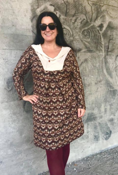 Petunia Add ON Hood and Shawl Collar