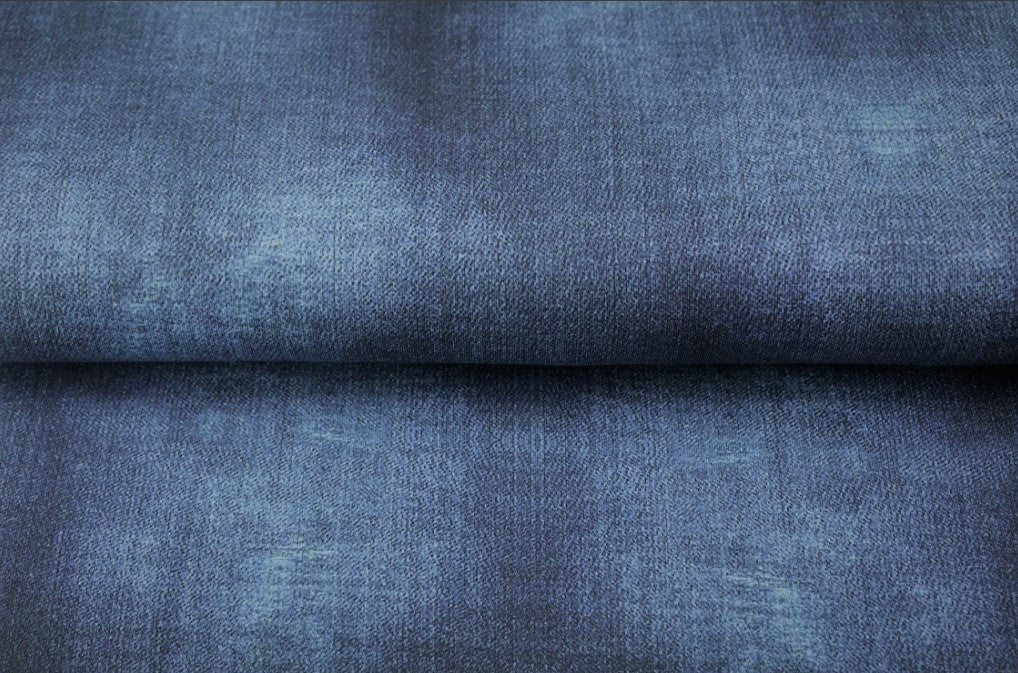 plain jersey in washed denim look
