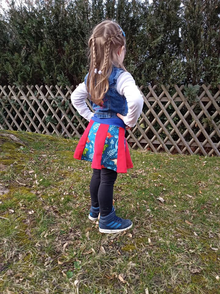 Pattern Salix Mini Children's Bell Skirt Freebook