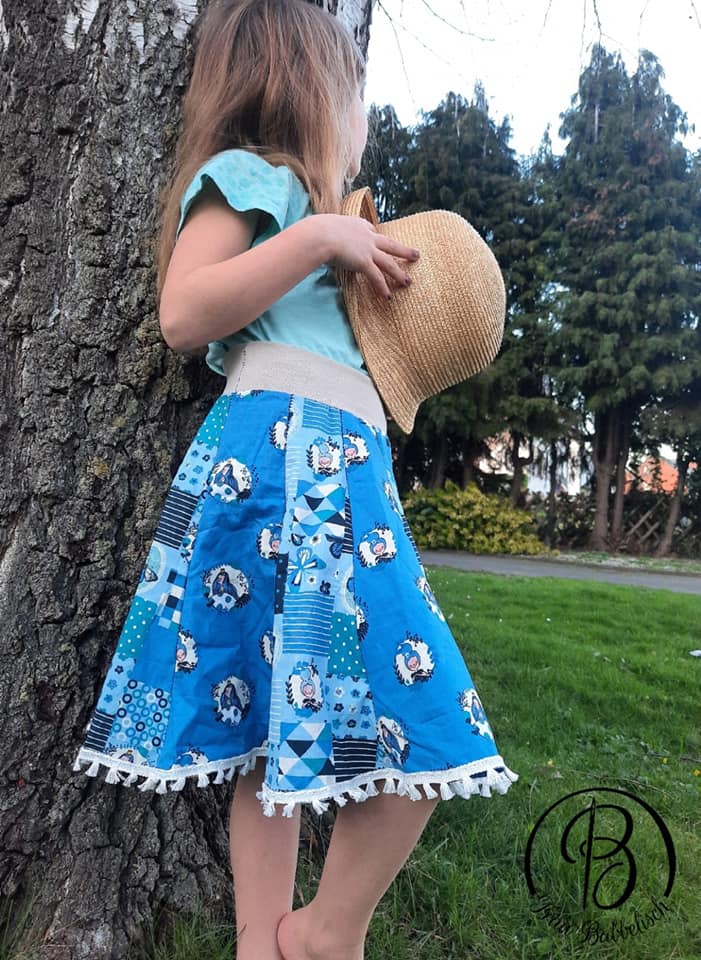 Pattern Salix Mini Children's Bell Skirt Freebook