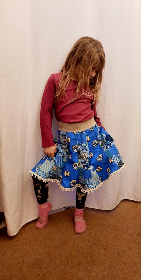 Pattern Salix Mini Children's Bell Skirt Freebook