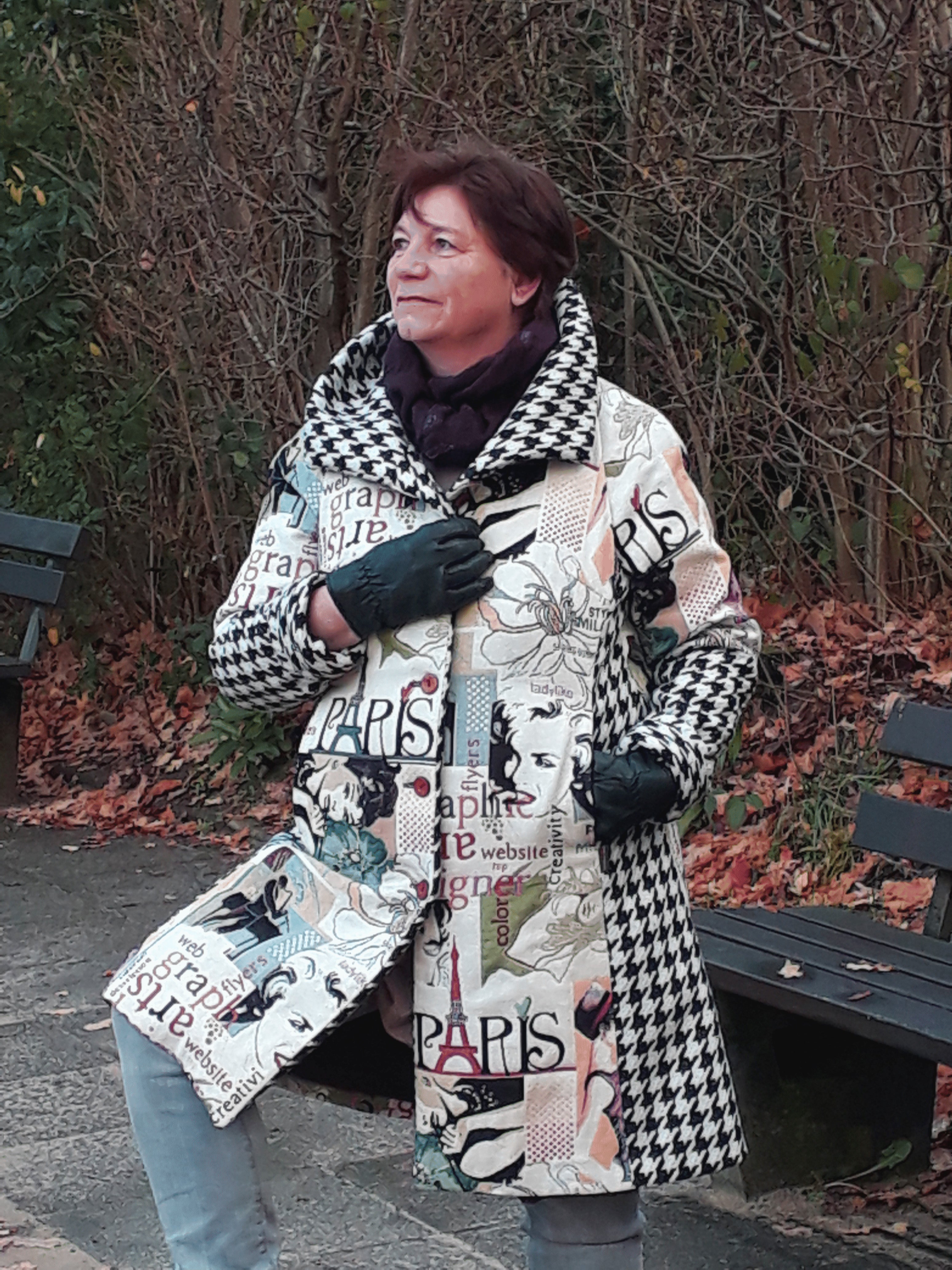 Ivey Raglan Coat Sewing Pattern