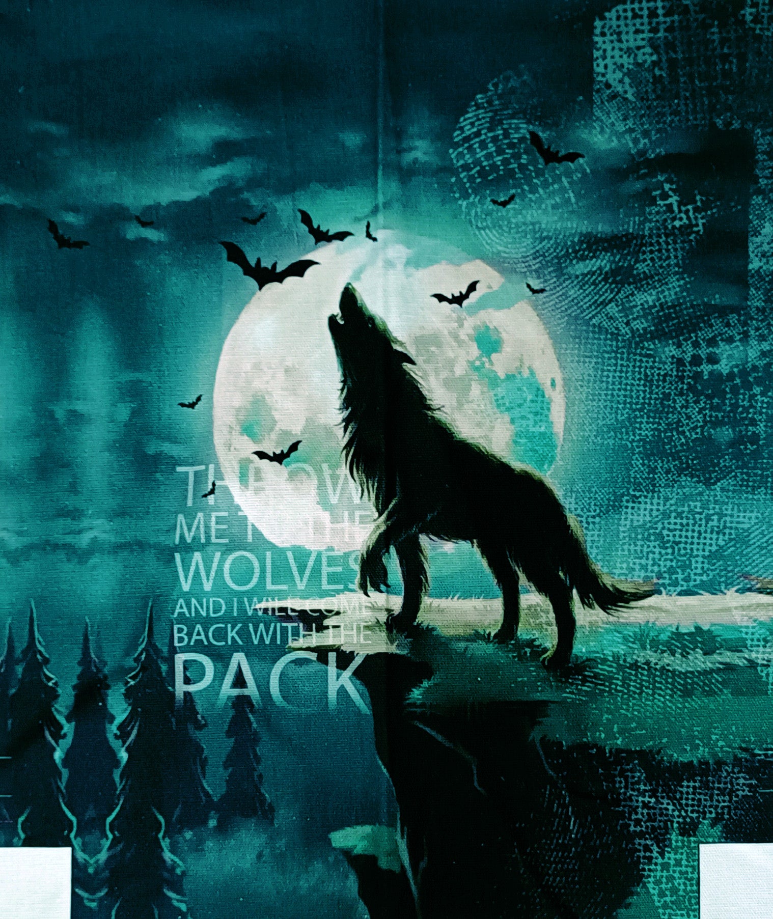 Panneau du sac de sport de Wolf