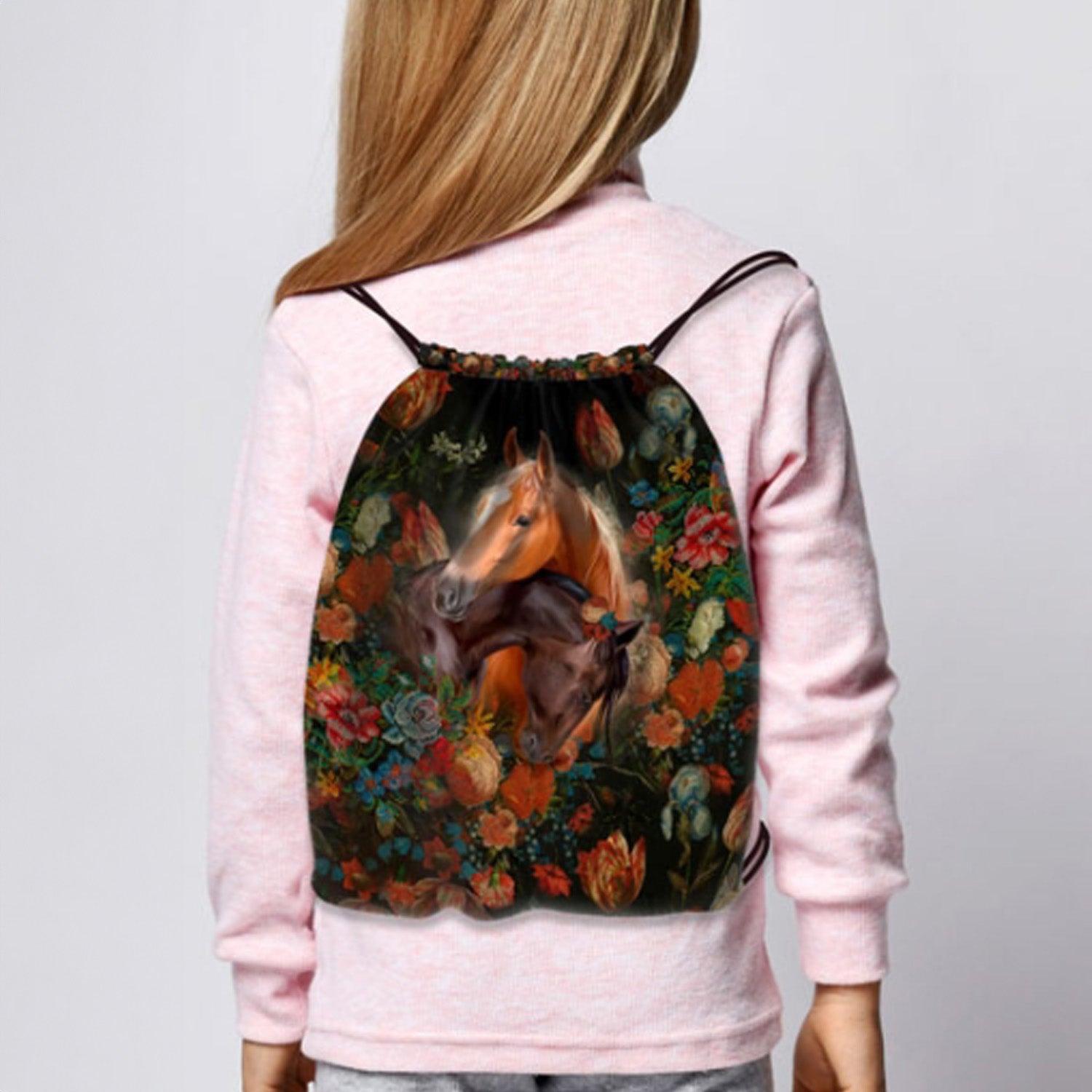 Horse Gym Bag Panel