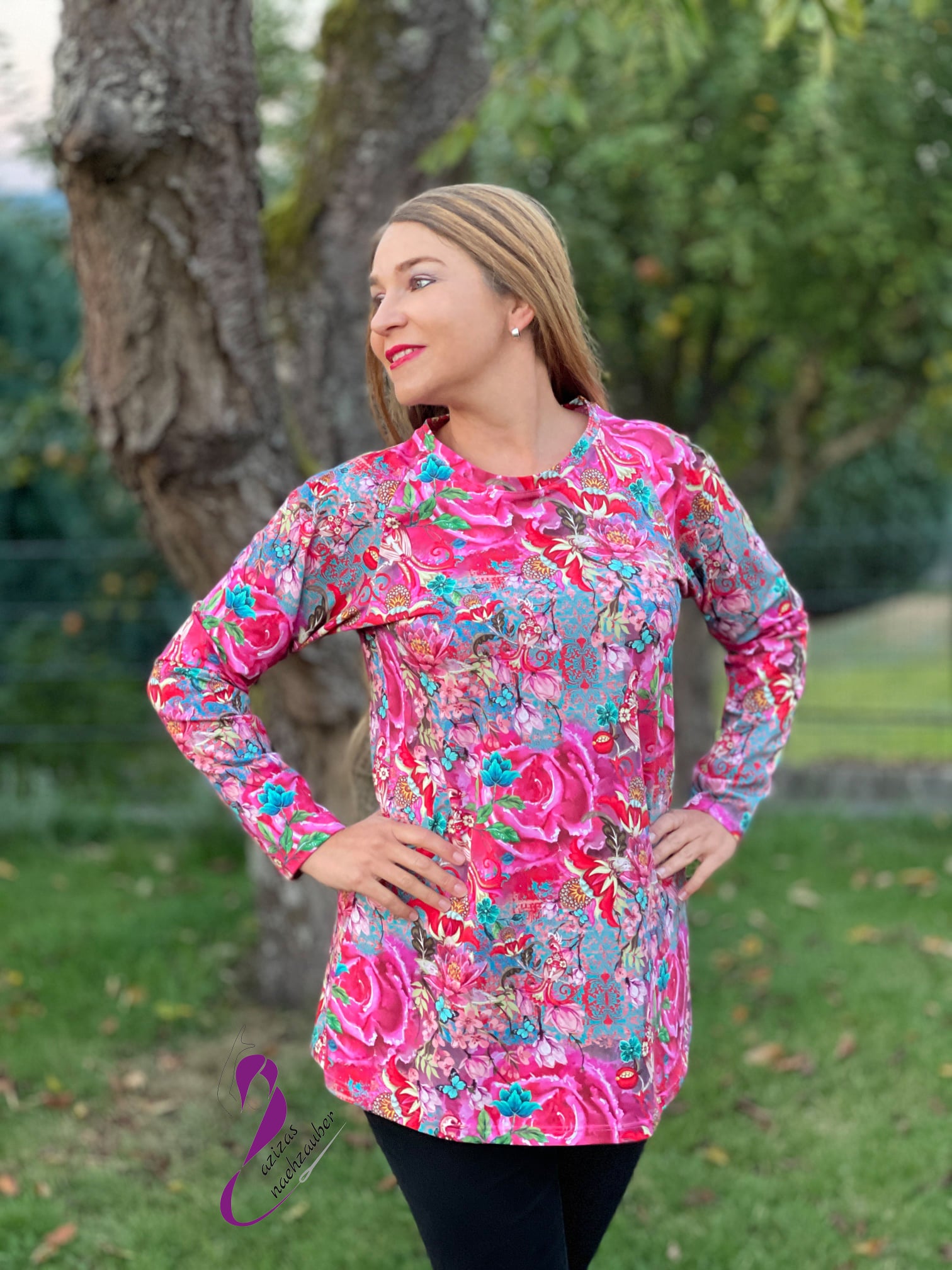 Schnittmuster Dahlia Raglan Basic Oberteil