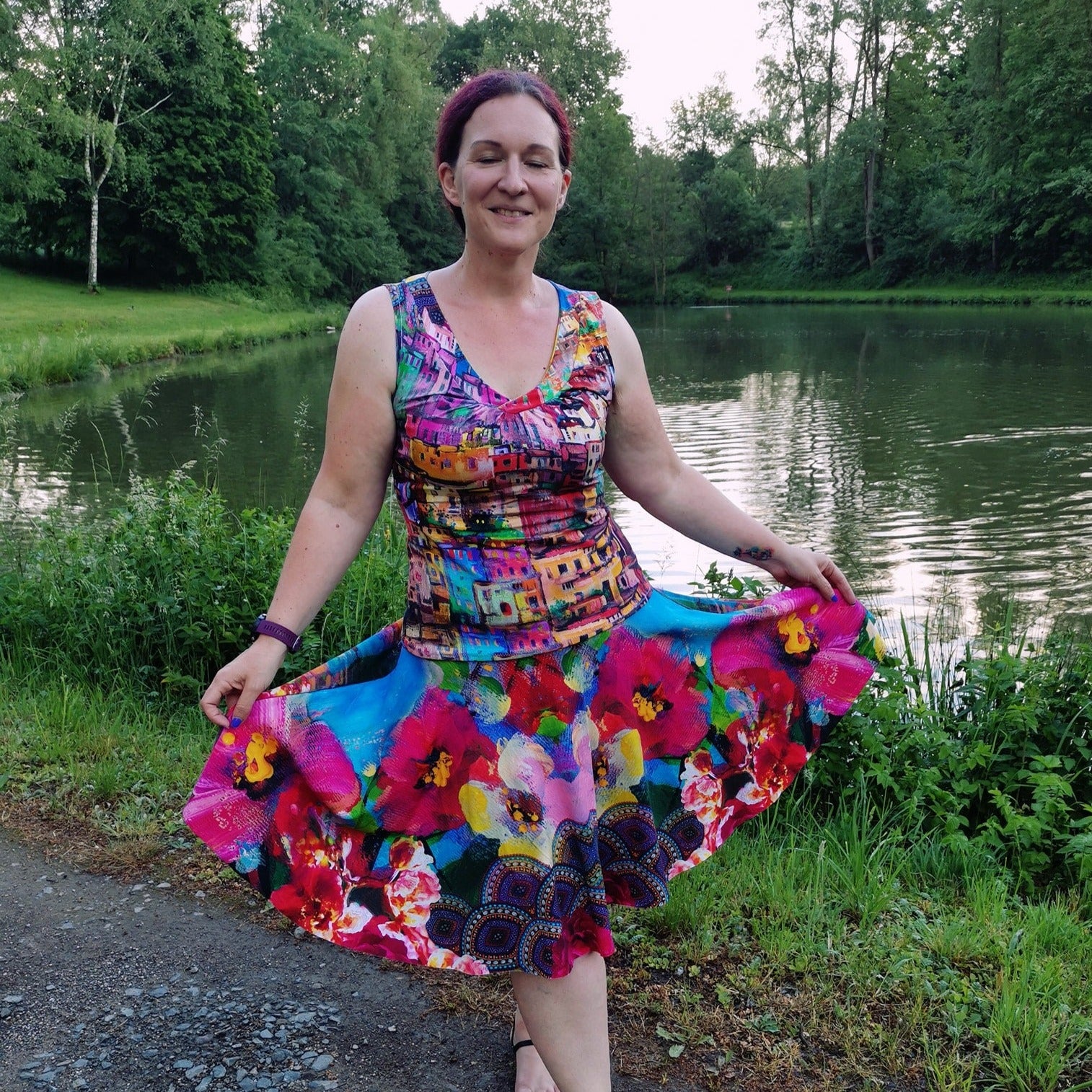 Schnittmuster Amara Tellerrock