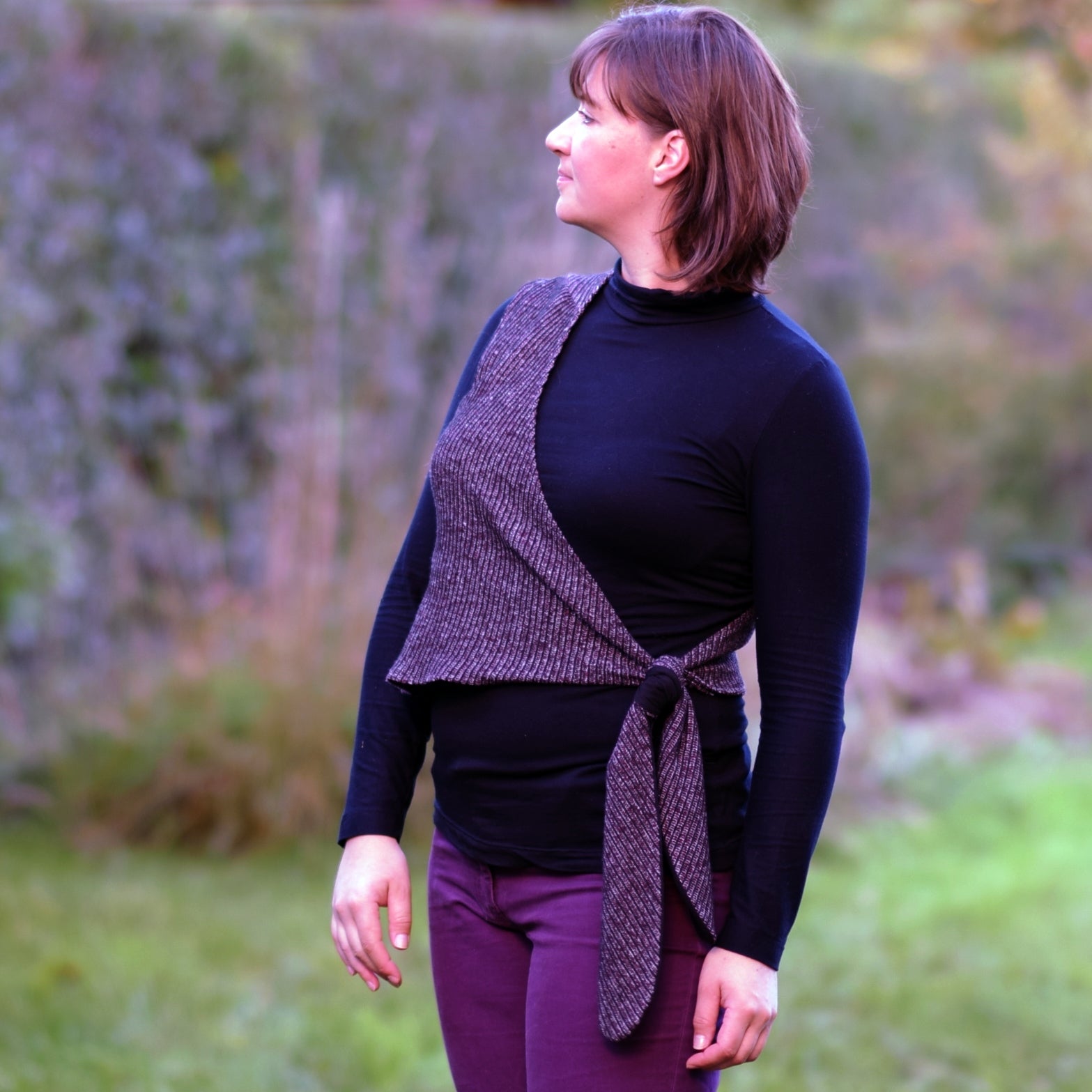 Alcea one-sided vest cut
