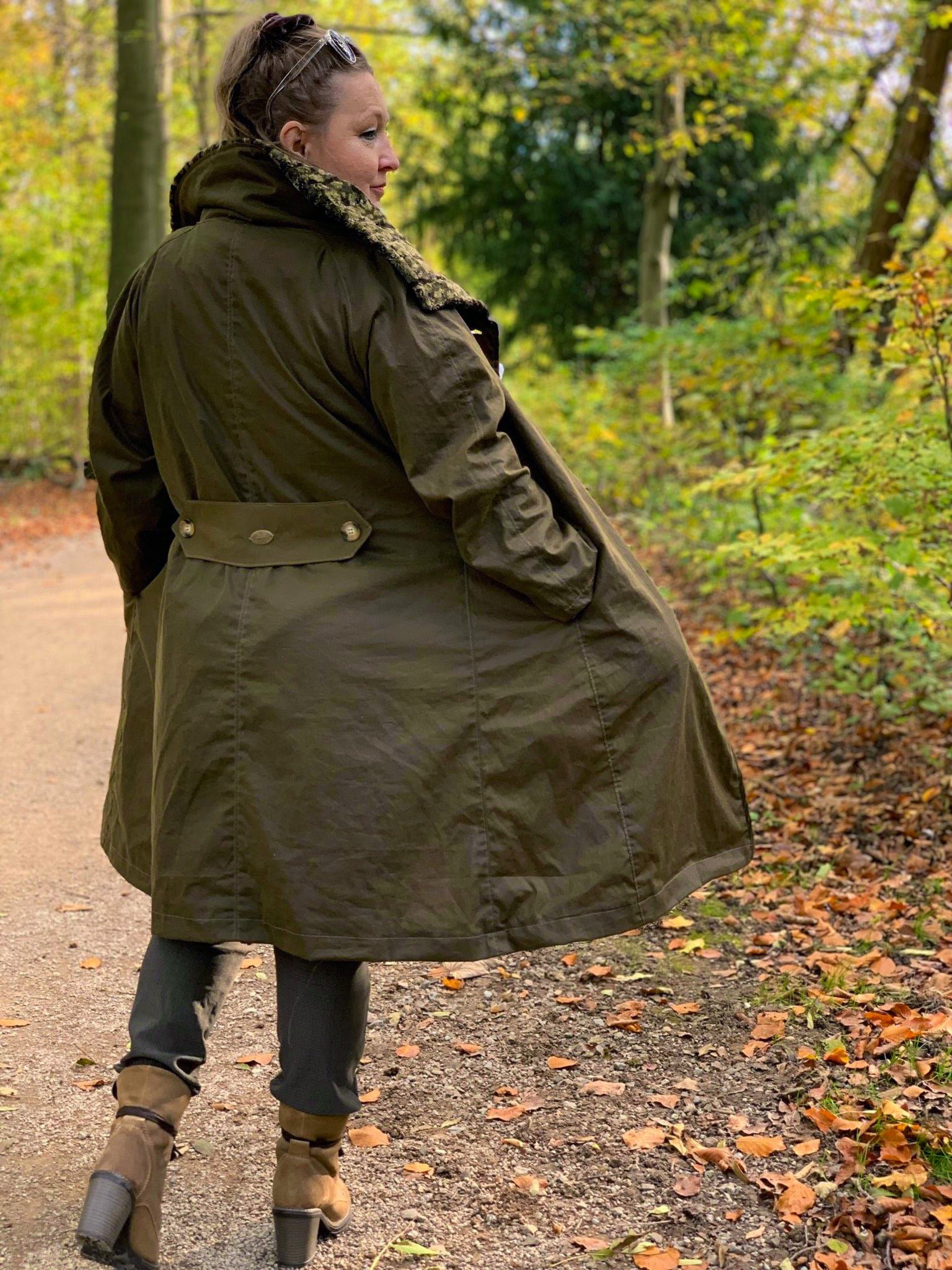 Ivey Raglan Coat Sewing Pattern