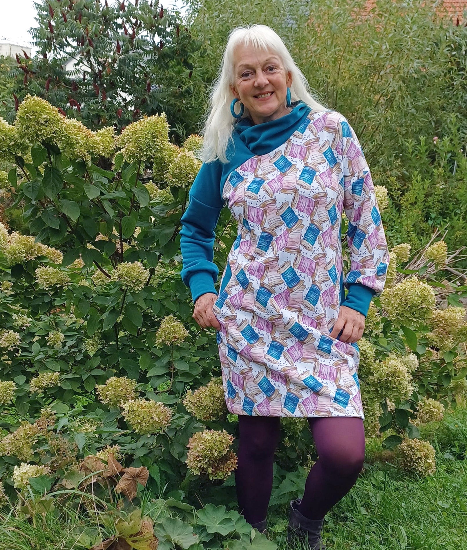 Schnittmuster Alea Asymmetrisches kuscheliges Winteroberteil