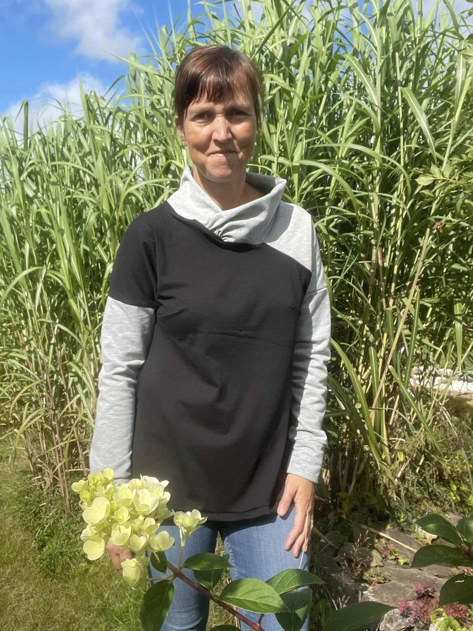 Schnittmuster Alea Asymmetrisches kuscheliges Winteroberteil