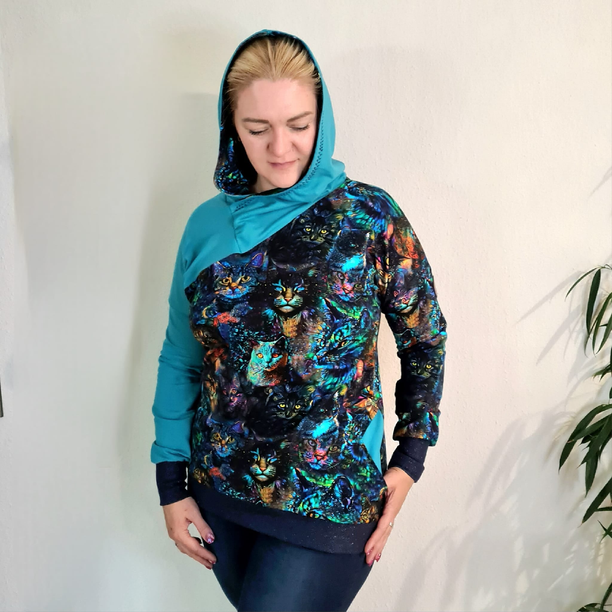 Schnittmuster Alea Asymmetrisches kuscheliges Winteroberteil