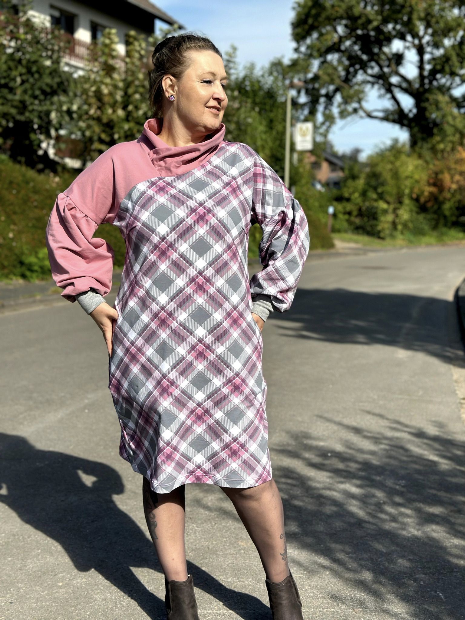 Schnittmuster Alea Asymmetrisches kuscheliges Winteroberteil