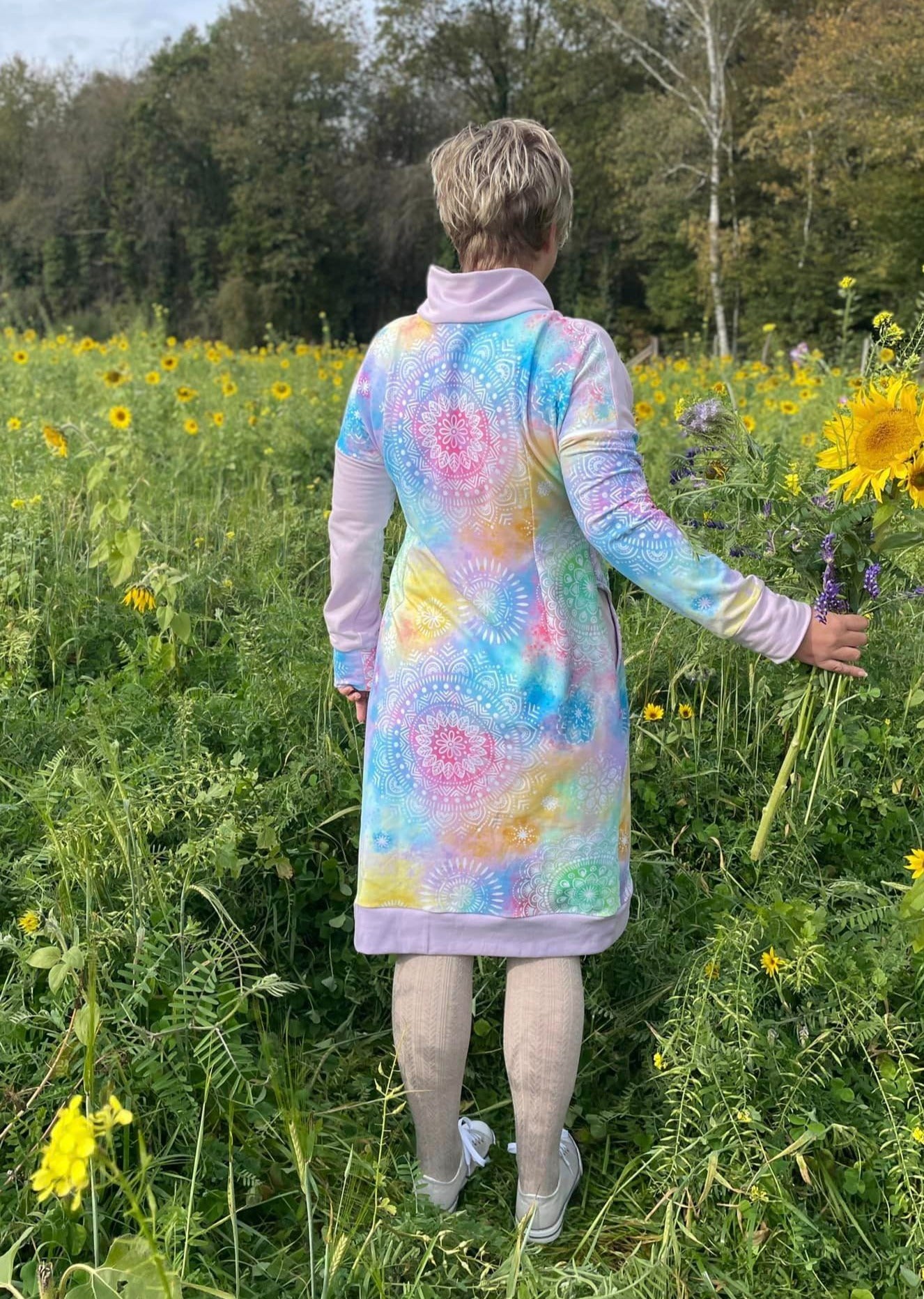 Schnittmuster Alea Asymmetrisches kuscheliges Winteroberteil