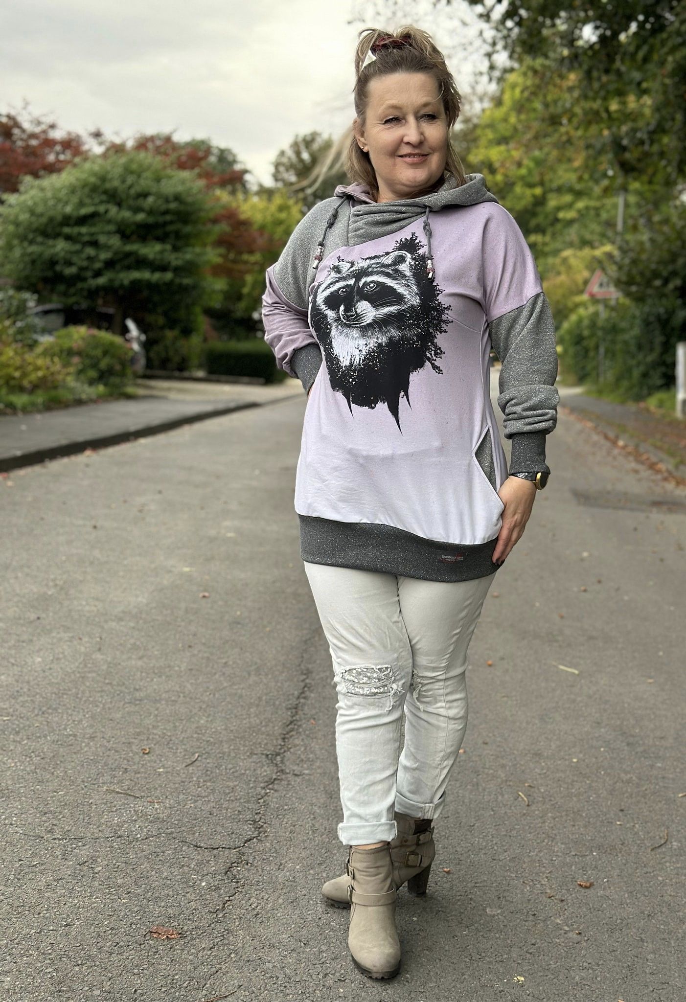 Schnittmuster Alea Asymmetrisches kuscheliges Winteroberteil