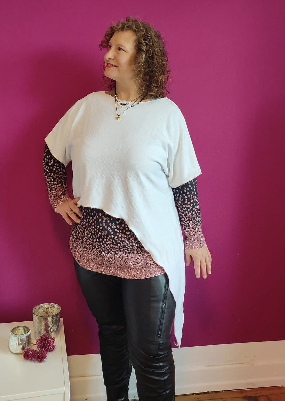Schnittmuster Lilac Asymmetrisches Oberteil