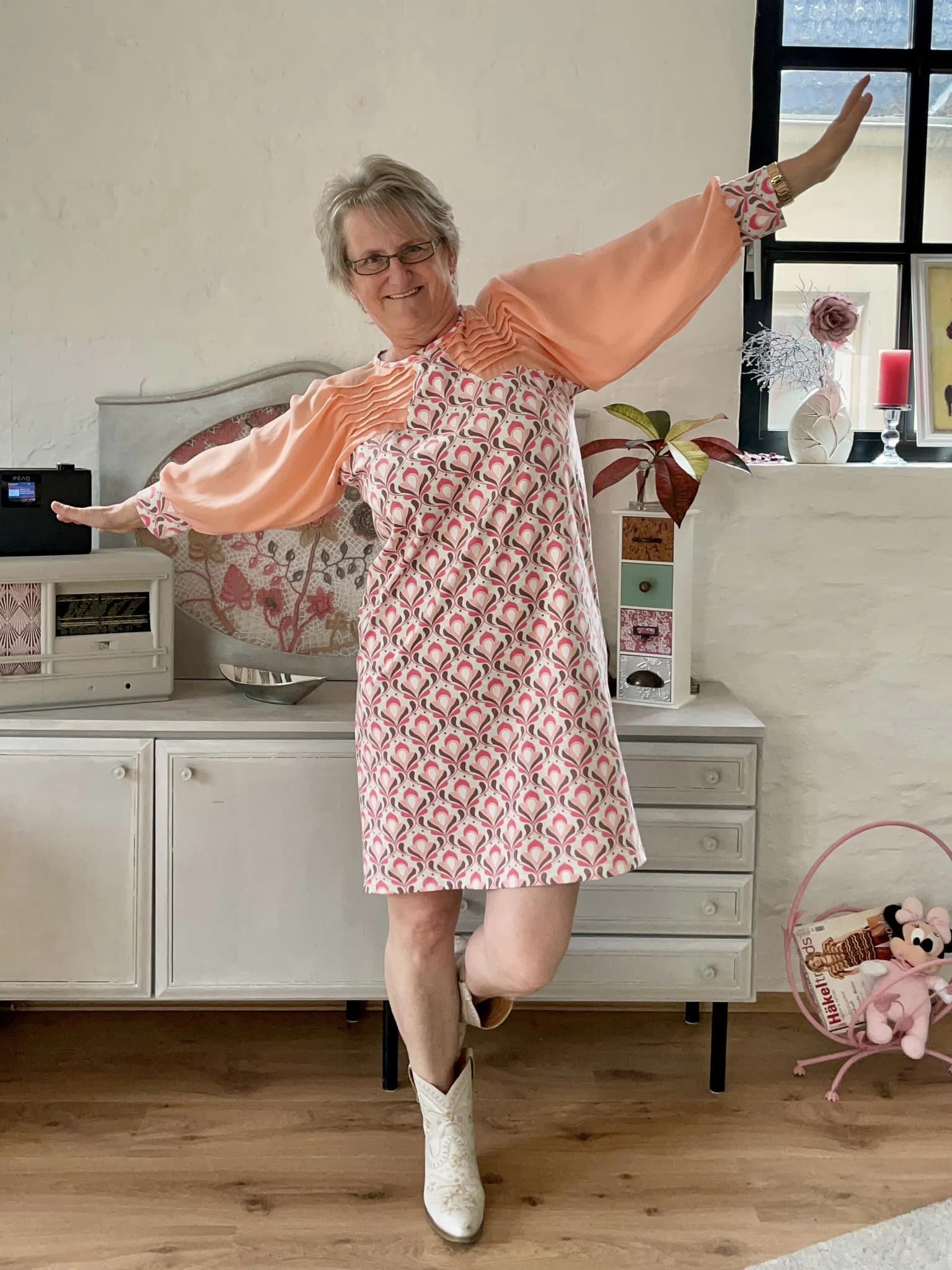 Schnittmuster LEEA Oberteils mit Faltenpartie