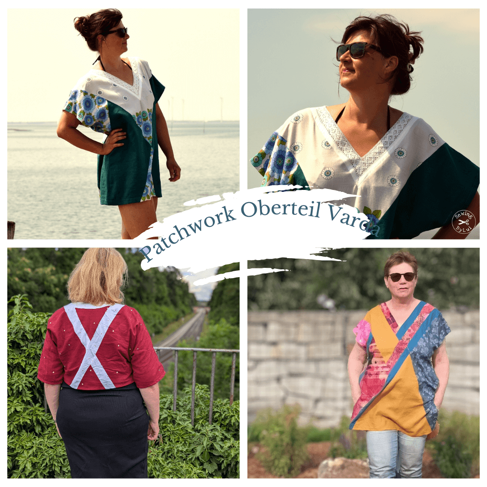 Varda Patchwork Top Sewing Pattern