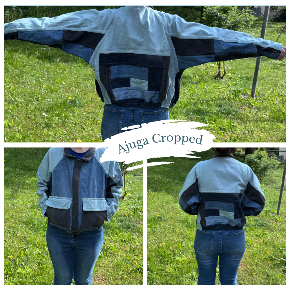 Schnittmuster Ajuga Jeansblouson – wandelbare Jacke mit professionellen Details