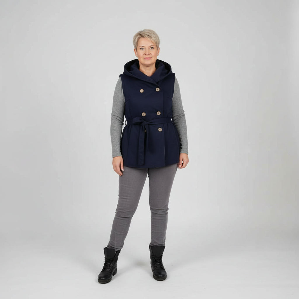 Schnittmuster Scilla Outdoor Jacke mit angeschnittener Kapuze