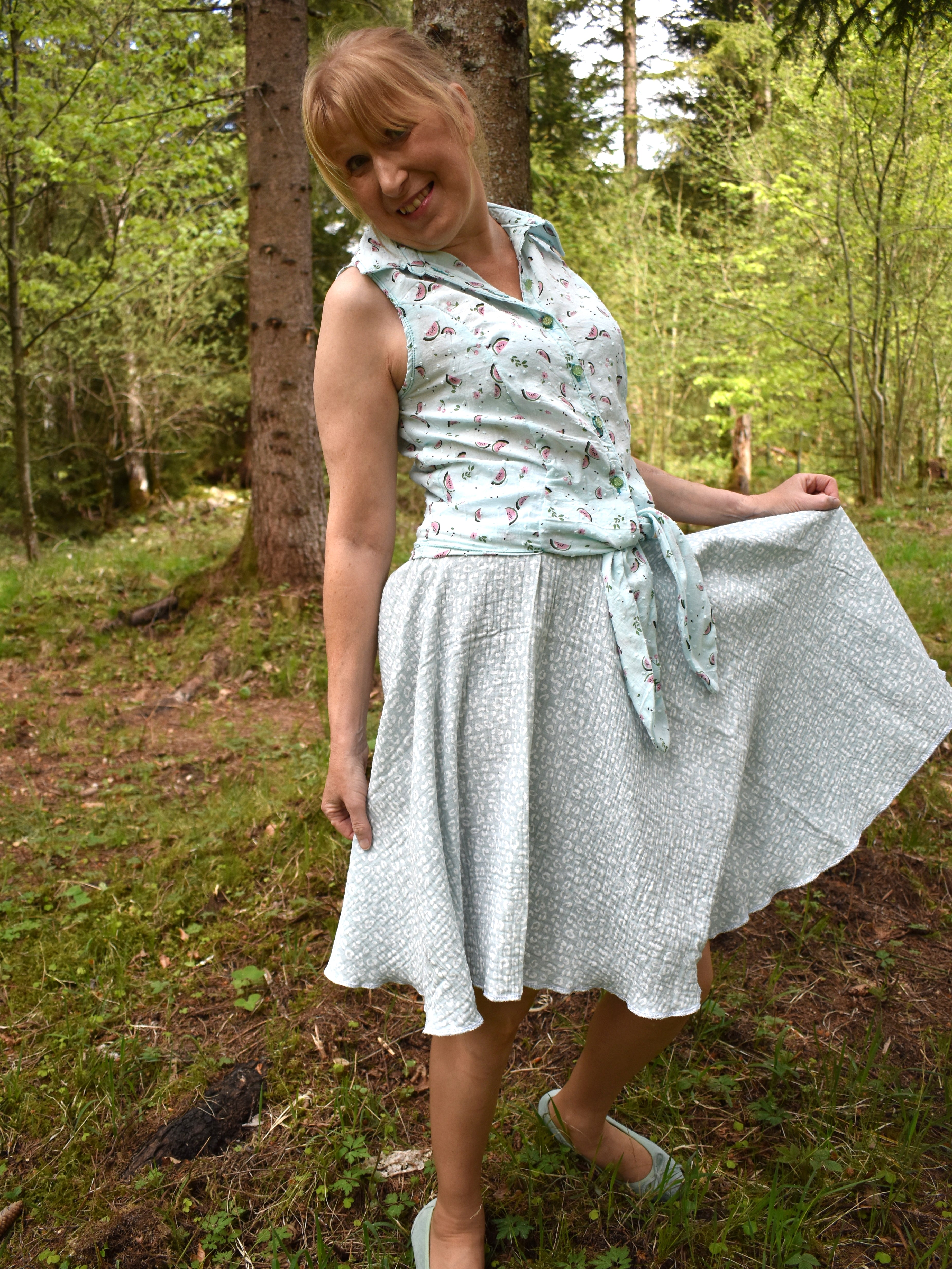 Schnittmuster Amara Tellerrock