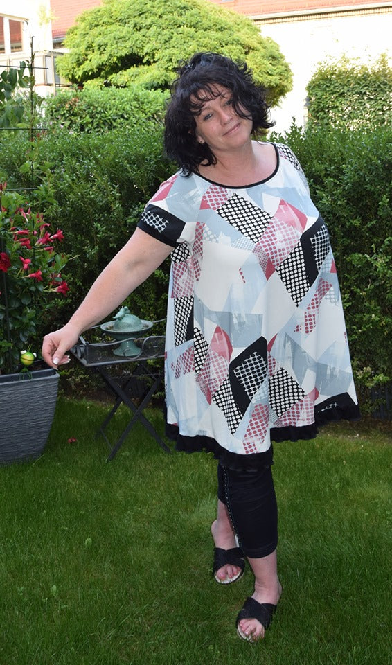 Schnittmuster Dahlia Raglan Basic Oberteil