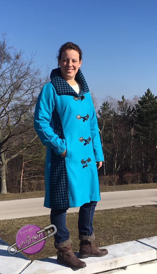 Ivey Raglan Coat Sewing Pattern