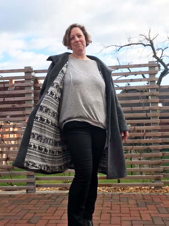 Ivey Raglan Coat Sewing Pattern
