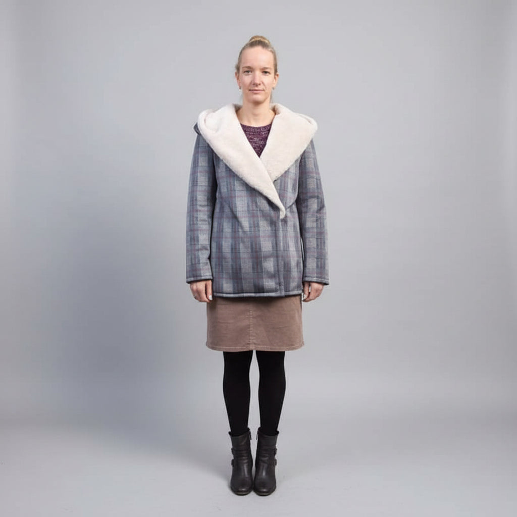 Schnittmuster Scilla Outdoor Jacke mit angeschnittener Kapuze