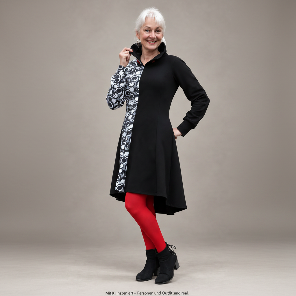 Schnittmuster Ginger Winter Edition | Basic Schnitt Ginger & Kragen Add ON