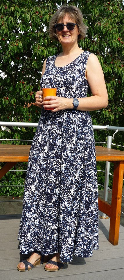 Schnittmuster Jasmin Bahnenkleid Shirt Top