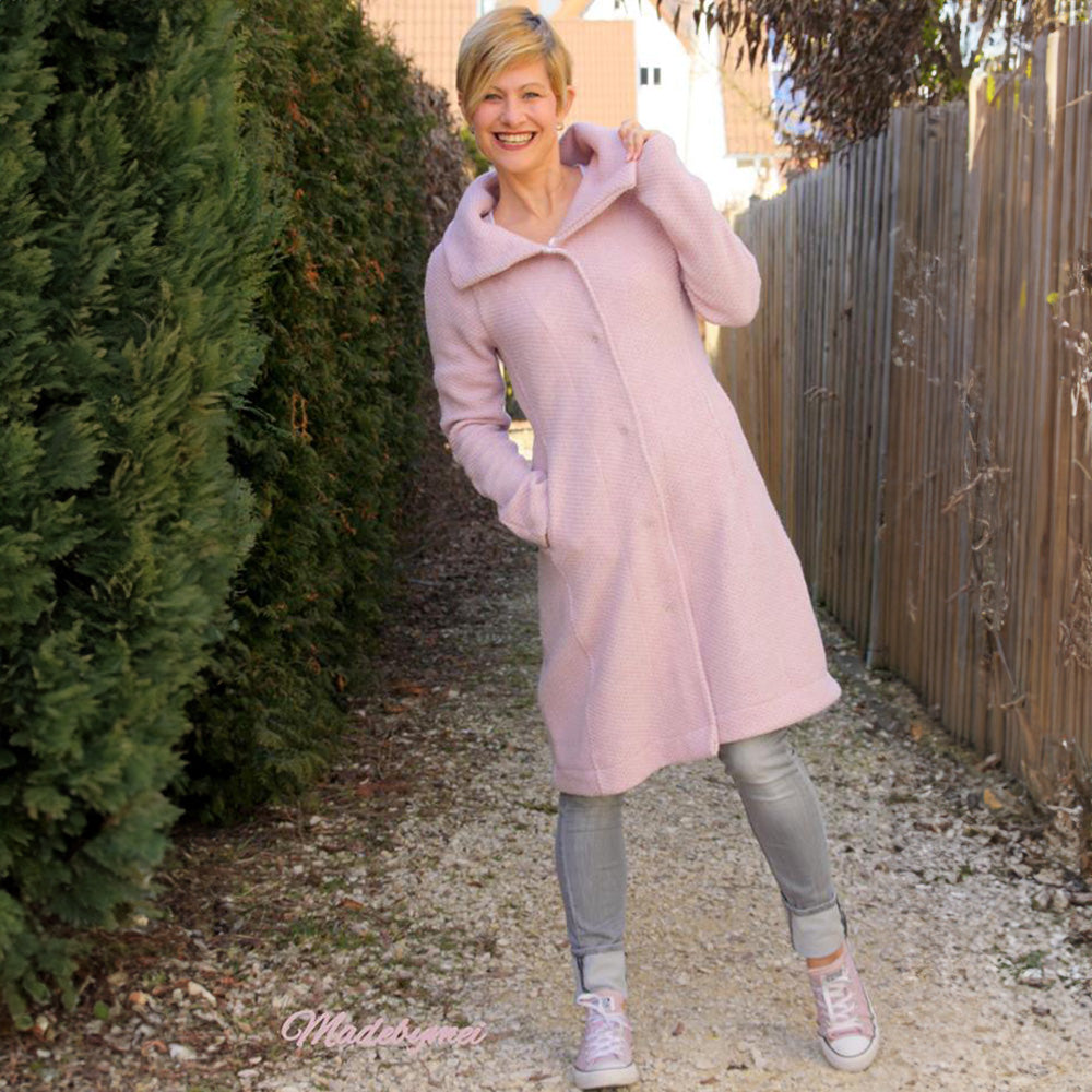 Ivey Raglan Coat Sewing Pattern