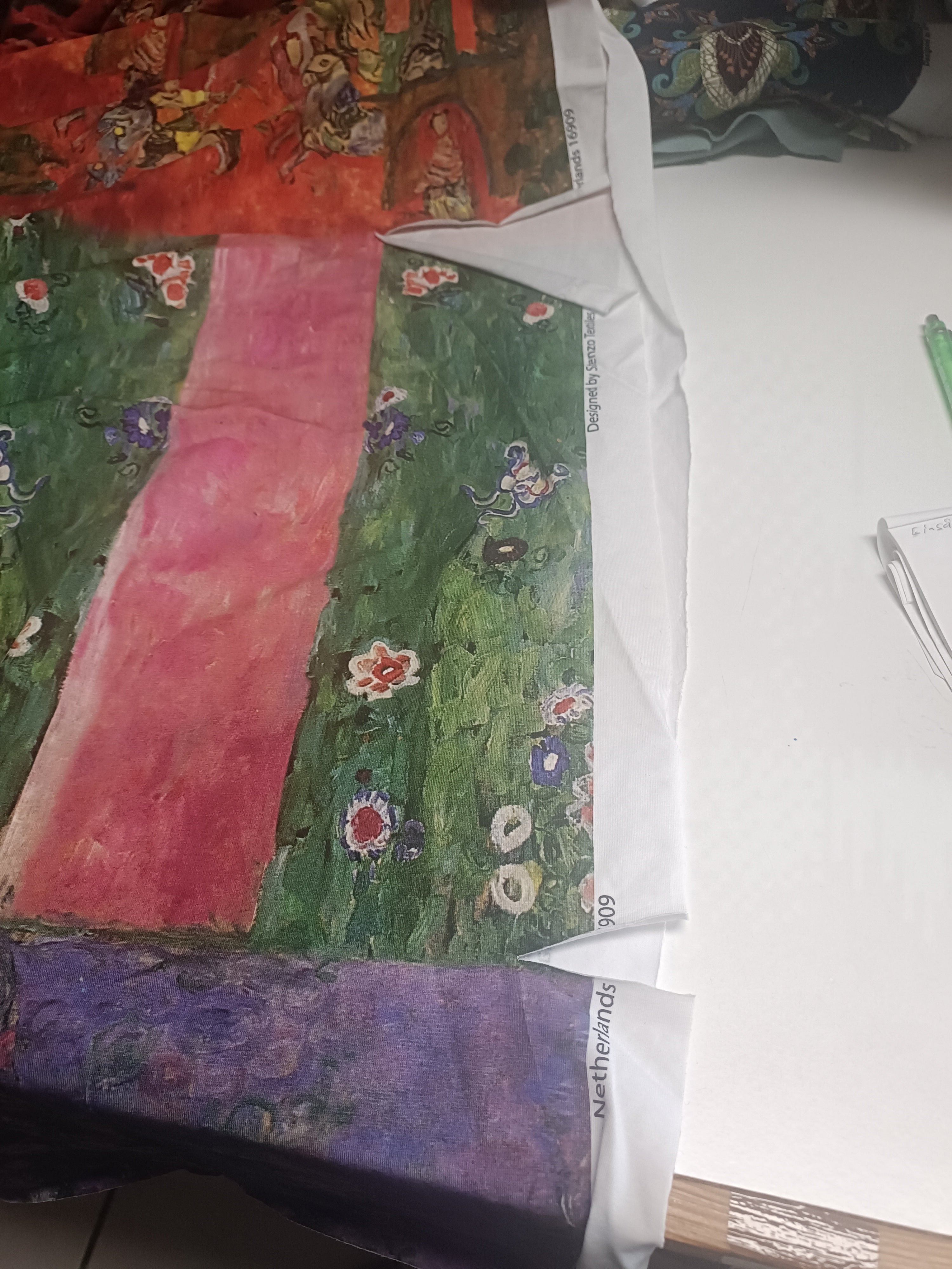 Fehlerhaft Jersey Panel Adele Bloch Bauer von Gustav Klint