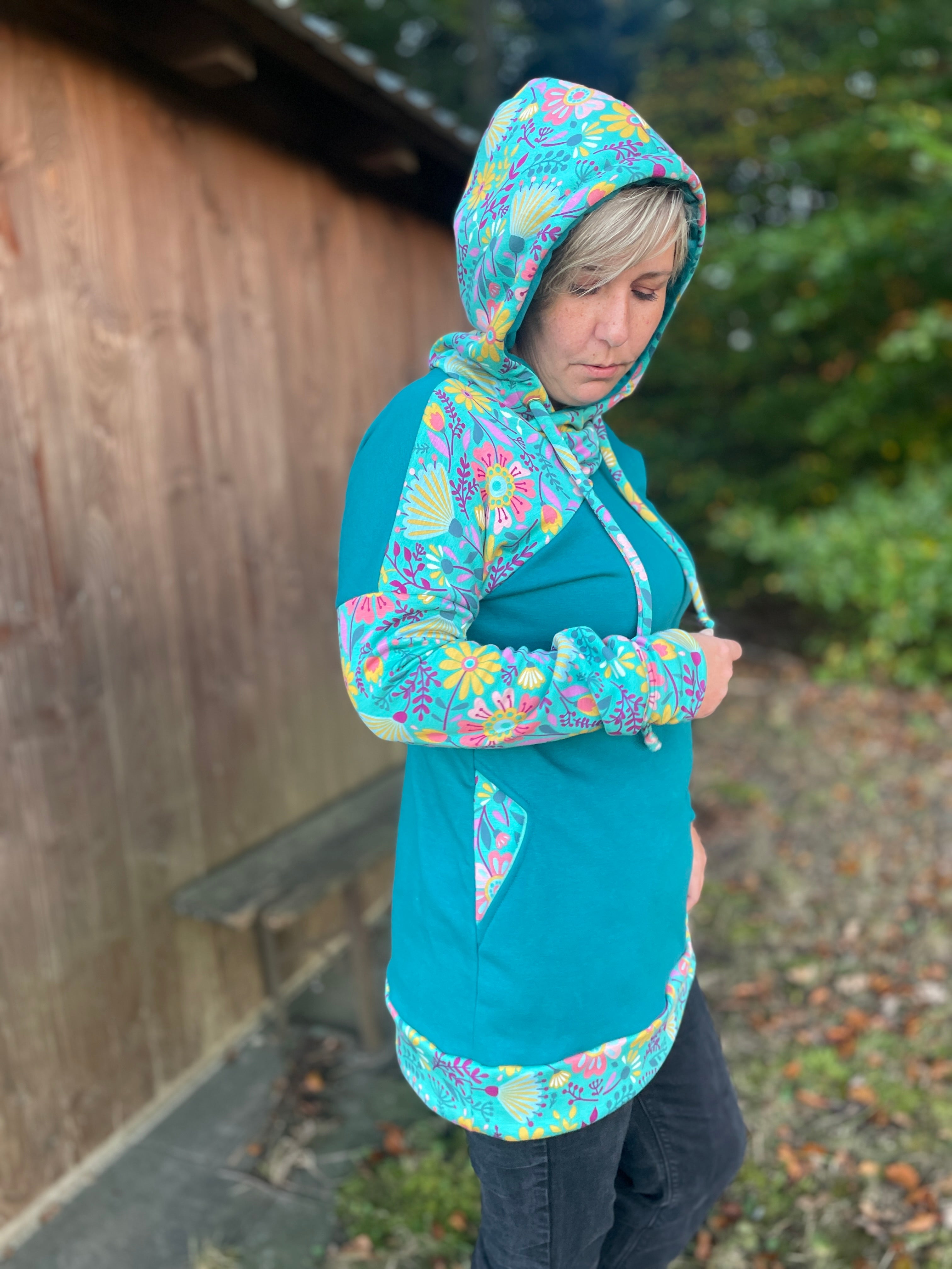 Schnittmuster Alea Asymmetrisches kuscheliges Winteroberteil