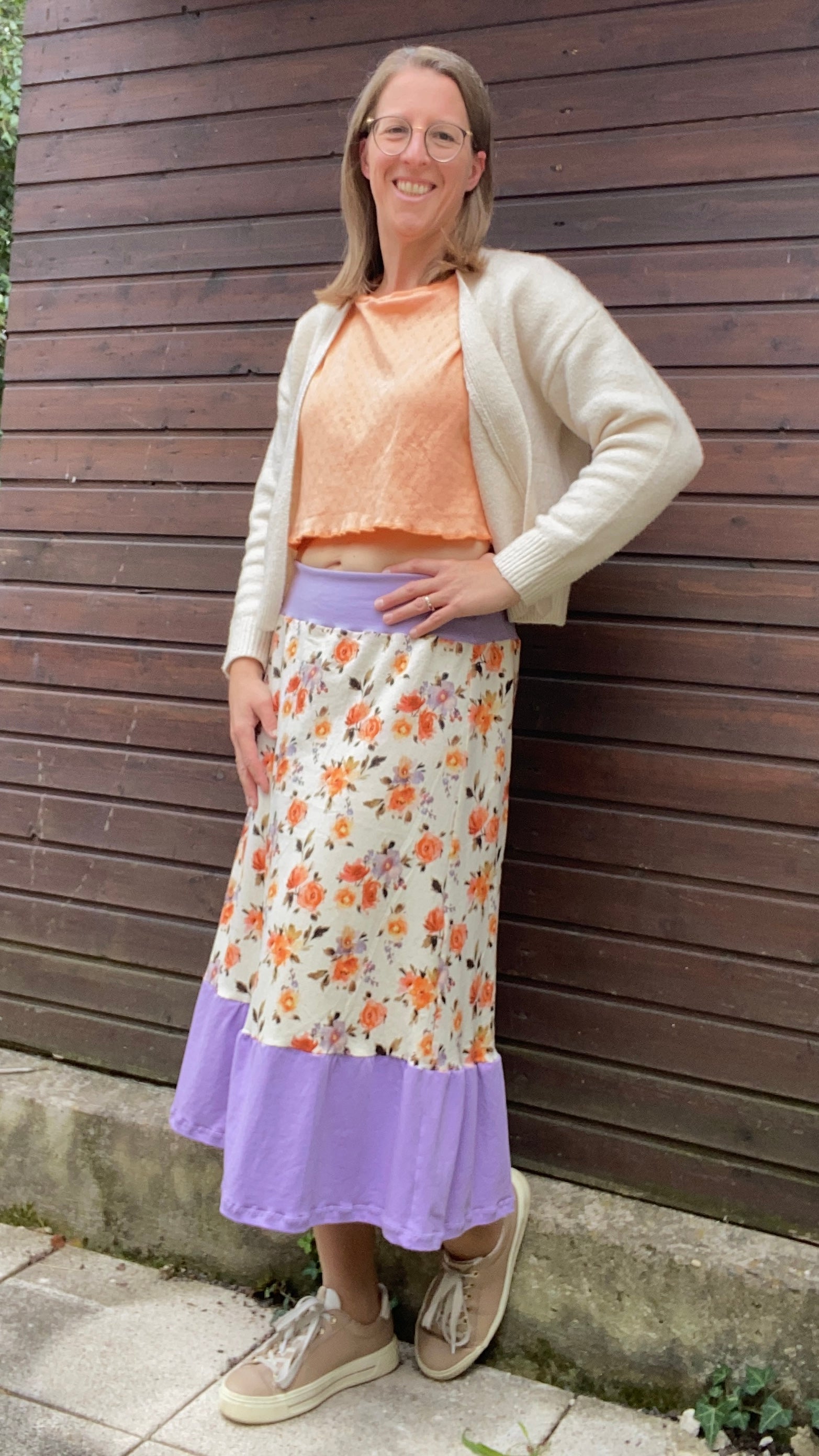 Schnittmuster Clivia ausgestellter Rock mit Rüschen