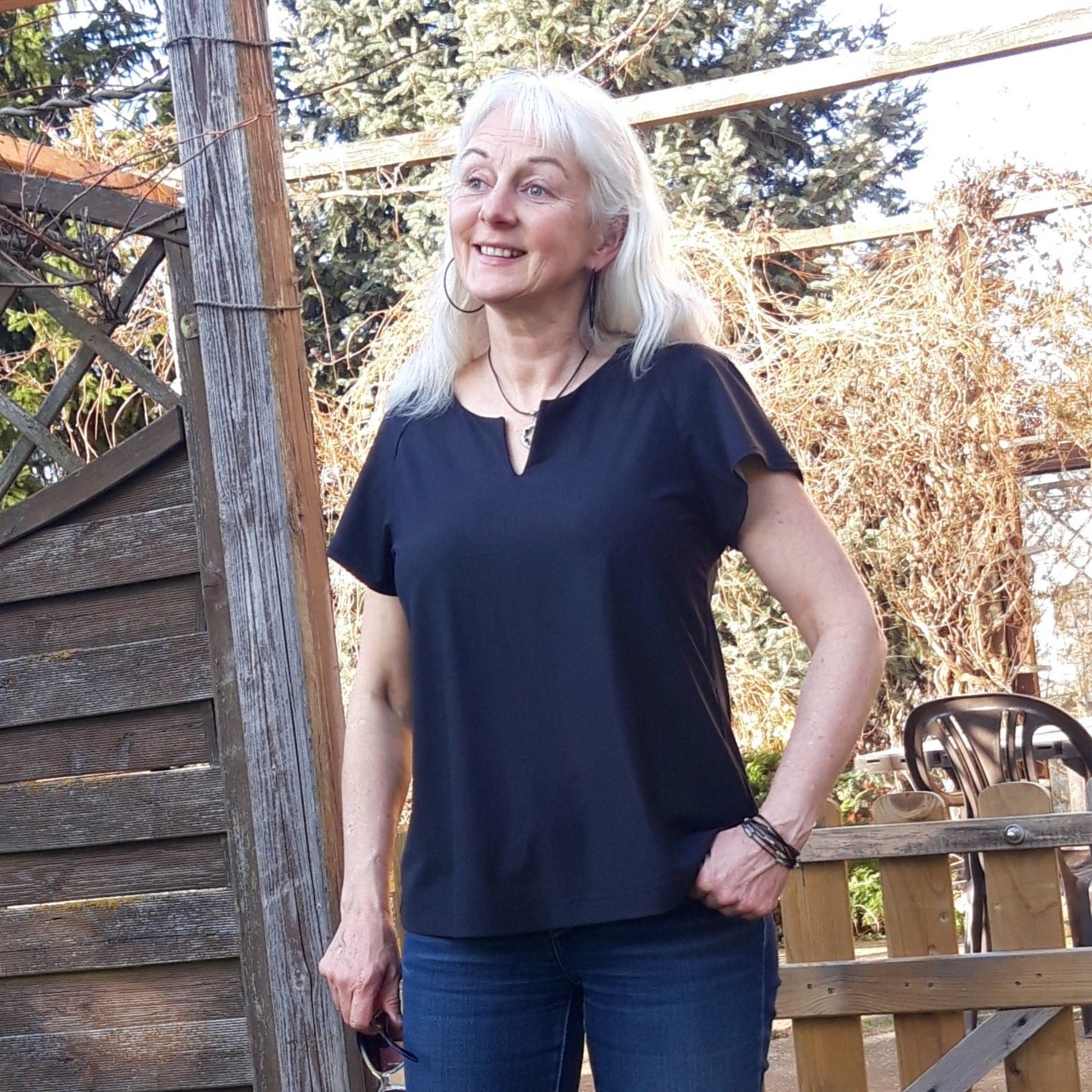 Schnittmuster Dahlia Raglan Basic Oberteil