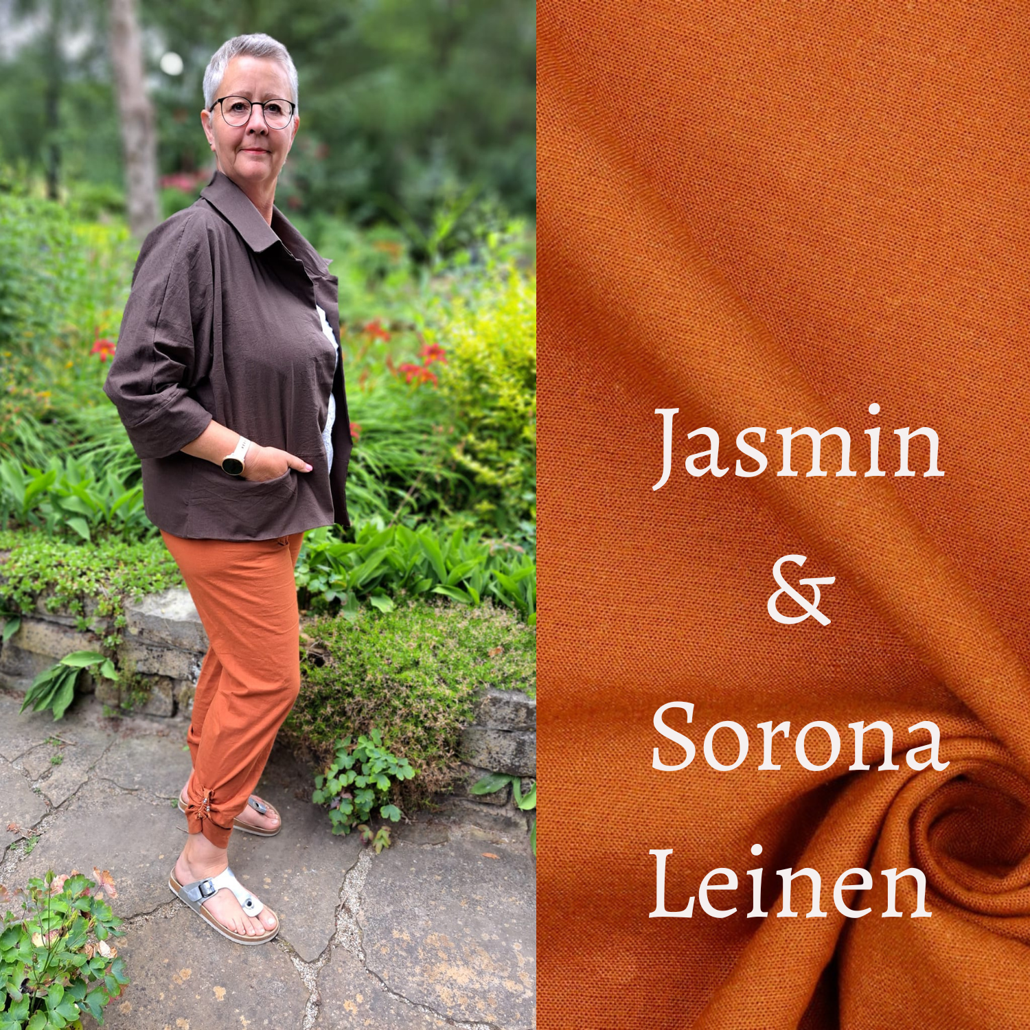 Schnittmuster Jasmin & Sorona Leinen – dein perfektes Näh-Duo