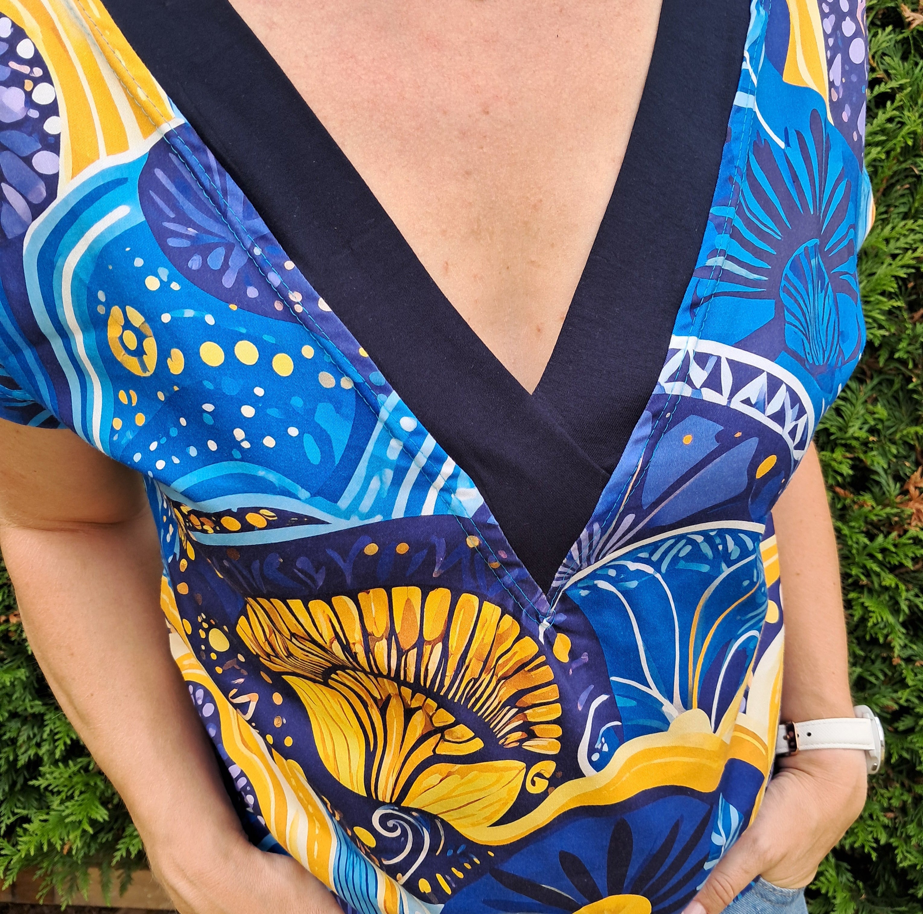 Varda Patchwork Top Sewing Pattern
