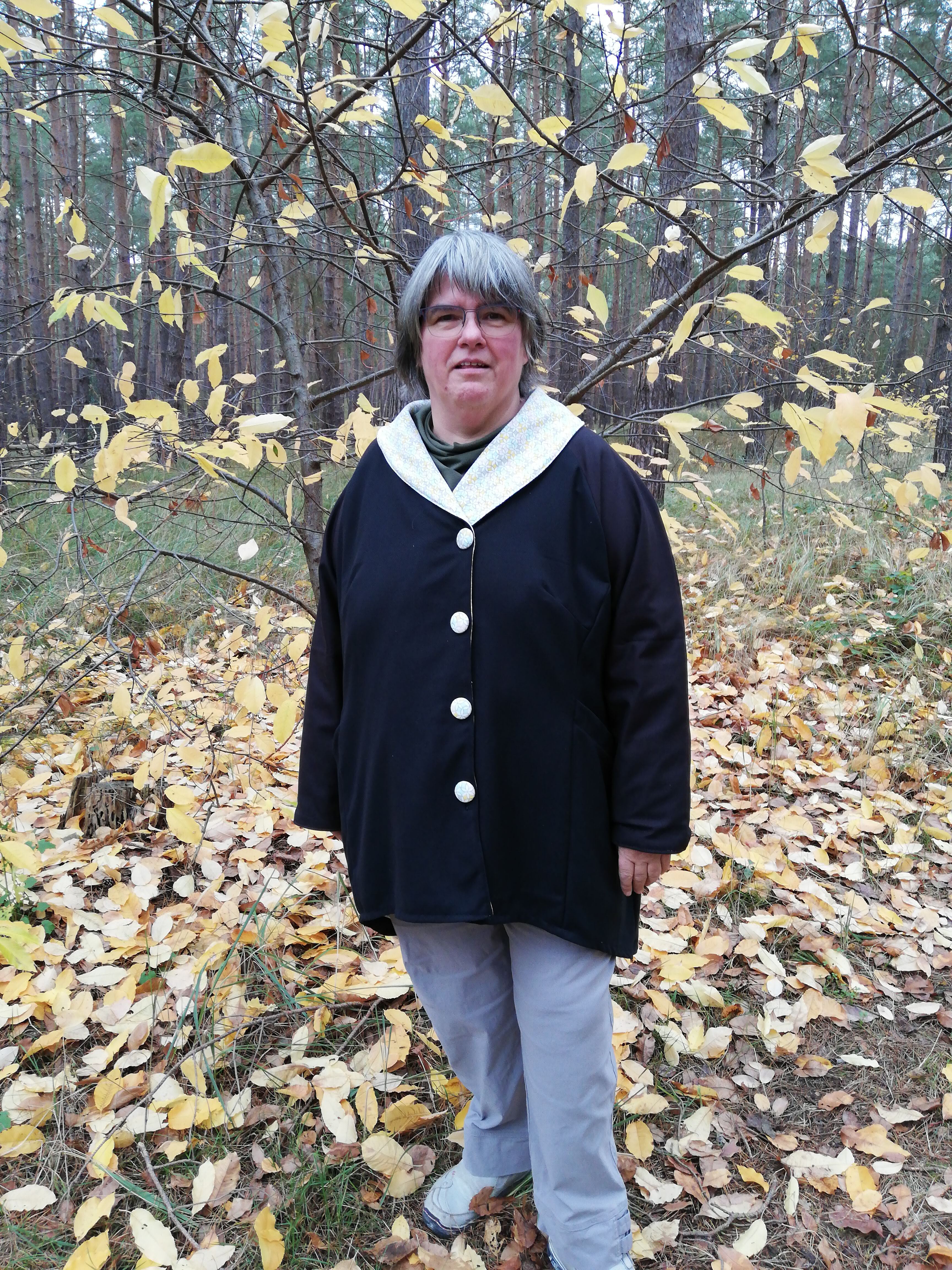 Manteau Santini coupe col douillet