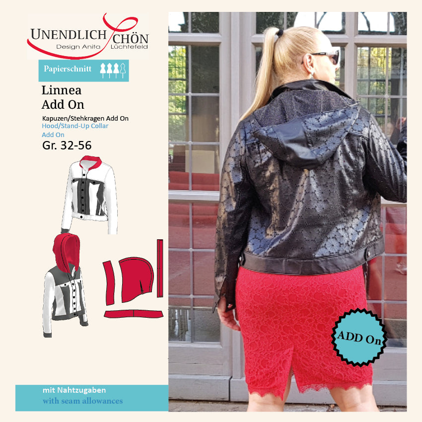 Denim jacket cut Linnea Add On