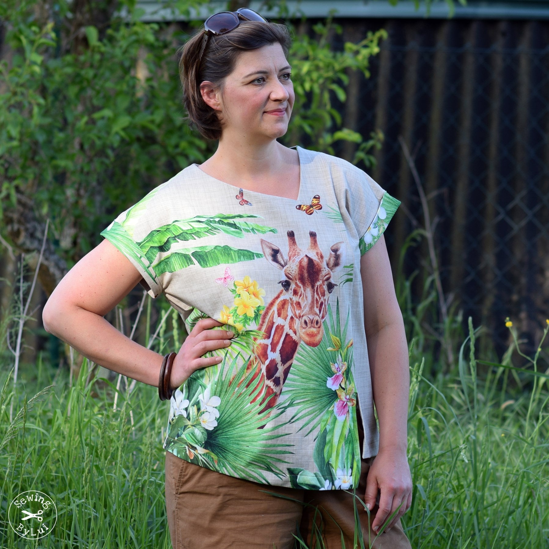 Schnittmuster Viola Asymmetrisches Shirt
