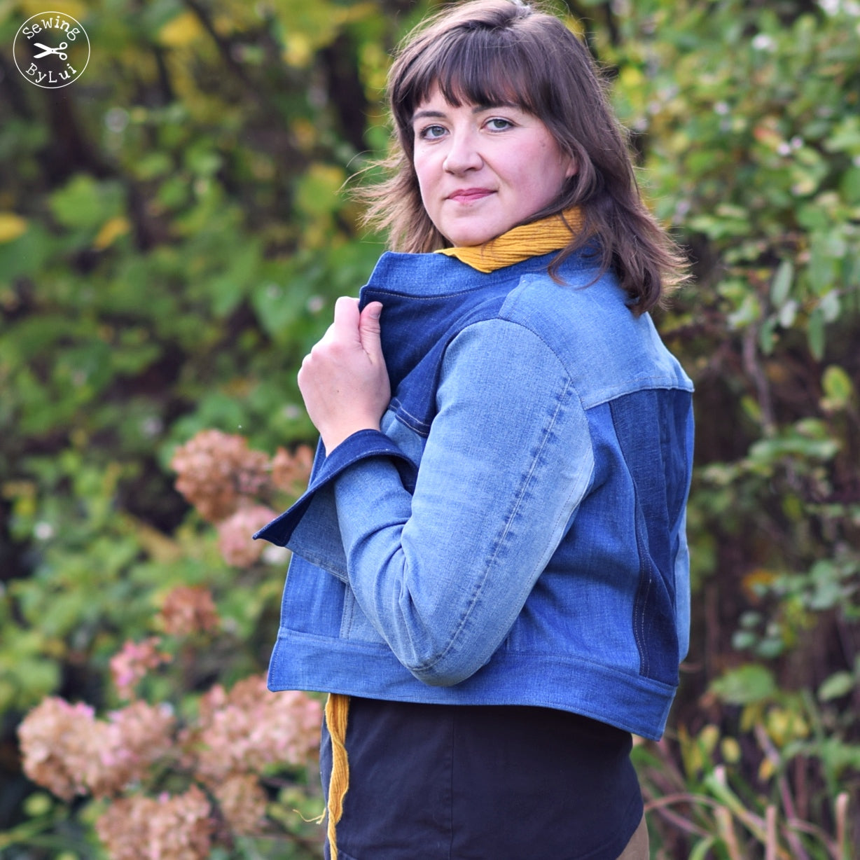 Denim jacket cut Linnea Add On