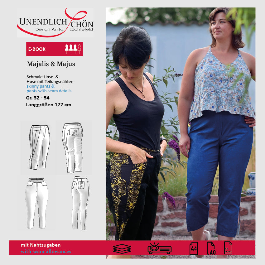 Trouser cut Majus & Majalis