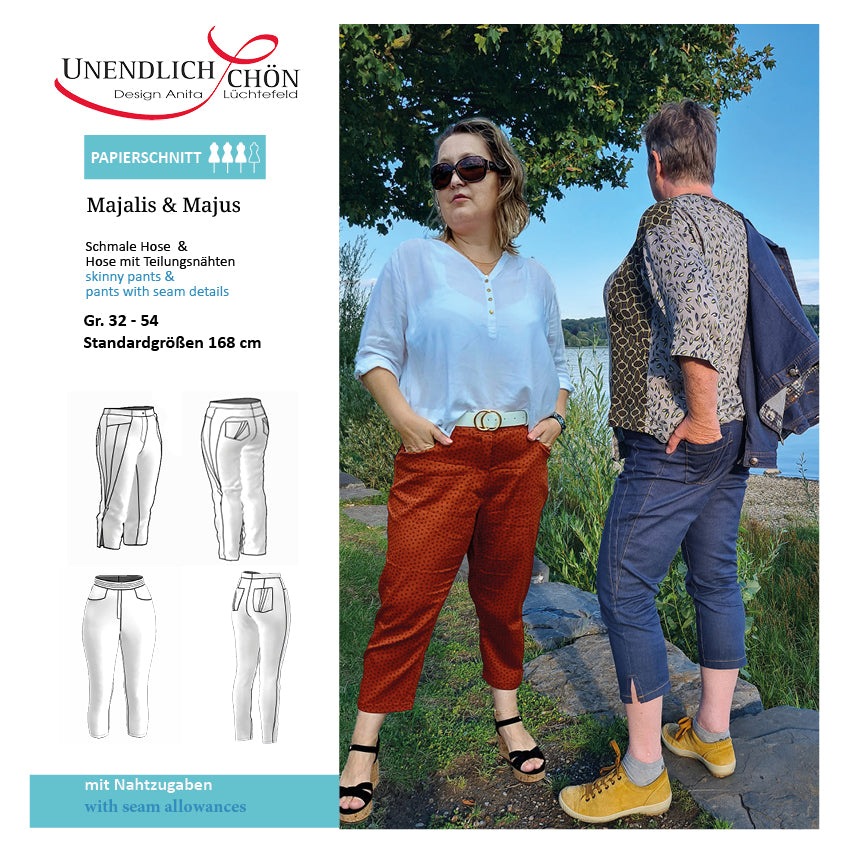 Trouser cut Majus & Majalis