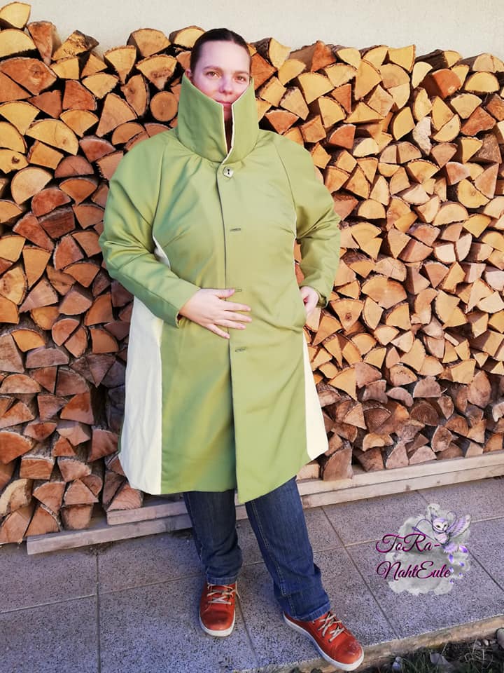 Ivey Raglan Coat Sewing Pattern