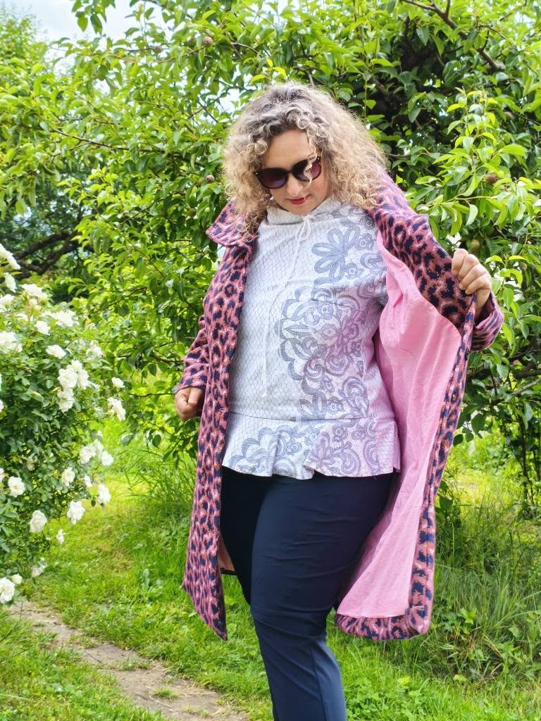 Ivey Raglan Coat Sewing Pattern